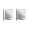 Cwi Lighting Abril Rectangle Matte White LED 40 in. Mirror 1232W40-36-A - alternate 1